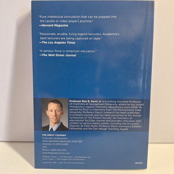 Foundations Of Organic Chemistry Course Guidebook The Great Courses 2014 Edition - Picture 2 of 6